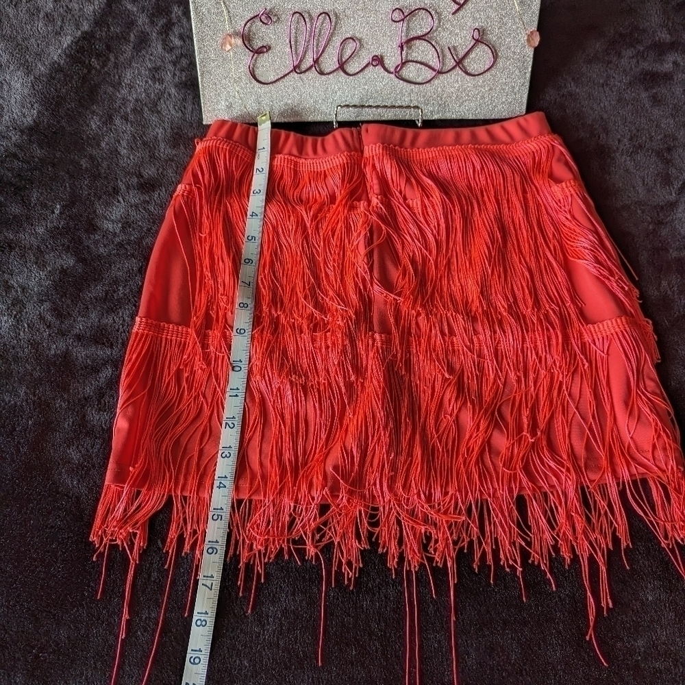 Fringe Skirt L - Picture 7 of 8